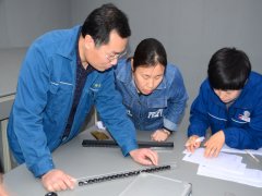 公司舉辦色差、色棋測試