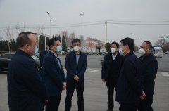 市、區領導來公司調研指導疫情防控等工作
